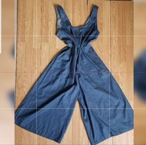 Vintage Chambray Jumpsuit